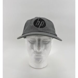 Hit HP Hewlett Packard Logo Baseball Cap‎ Hat OSFM Grey
